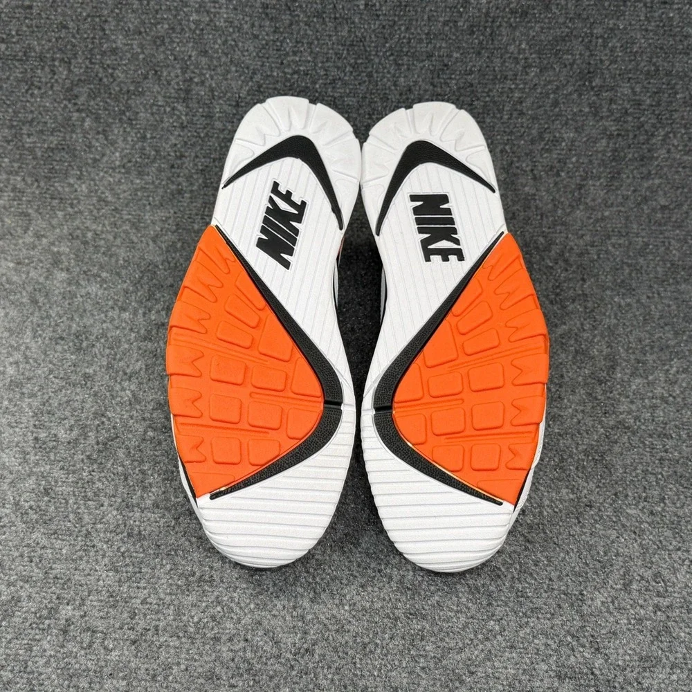 Nike Air Cross Trainer 3 Low Shoes Men 11.5 Starfish White Black Orange Athletic